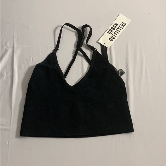 Urban Outfitters Black Bra XS New With Tags - Picture 2 of 9